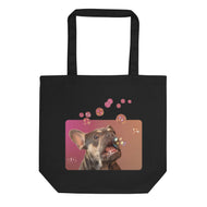 Eco Tote Bag • Frenchie Bubbles!