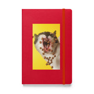 Hardcover bound notebook • Feed Me!