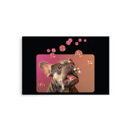 Photo paper poster • Frenchie Bubbles!