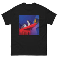 Unisex classic tee • Cats House • Neon Hall • no txt