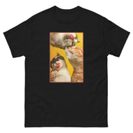 Unisex classic tee • Under Cats • Milk