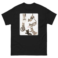 Unisex classic tee • Under Kittens • Collage • white background
