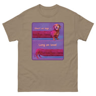 Unisex classic tee • Short on legs, Long on love!