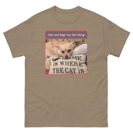 Unisex classic tee • Cats and Dogs Can Get Along!