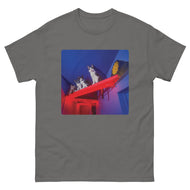 Unisex classic tee • Cats House • Neon Hall • no txt