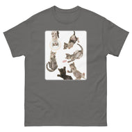 Unisex classic tee • Under Kittens • Collage • white background