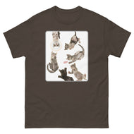 Unisex classic tee • Under Kittens • Collage • white background