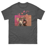 Unisex classic tee • Frenchie • Bubbles
