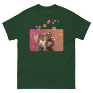Unisex classic tee • Frenchie Bubbles_no text