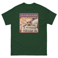 Unisex classic tee • Cats and Dogs Can Get Along!
