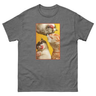 Unisex classic tee • Under Cats • Milk
