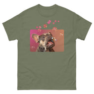 Unisex classic tee • Henry the Frenchie • Bubbles!