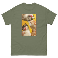 Unisex classic tee • Under Cats • Milk