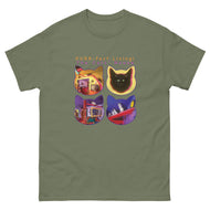 PURR-fect Living: The world-famous Cats' House! • Unisex classic tee