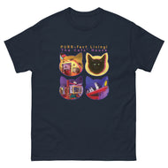 Unisex classic tee • PURR-fect Living! • The Cats' House