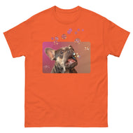 Unisex classic tee • Henry the Frenchie • Bubbles!