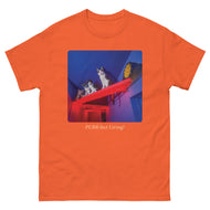 Unisex classic tee • Cats House • Neon Hall • PURR-fect Living!