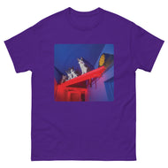 Unisex classic tee • Cats House • Neon Hall • no txt