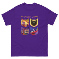 PURR-fect Living: The world-famous Cats' House! • Unisex classic tee