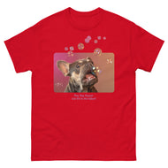 Unisex classic tee • Frenchie Bubbles! Play. Nap. Repeat.
