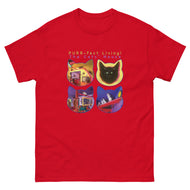 PURR-fect Living: The world-famous Cats' House! • Unisex classic tee