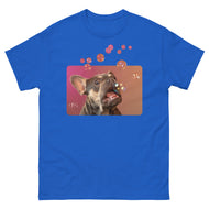 Unisex classic tee • Henry the Frenchie • Bubbles!