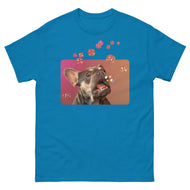 Unisex classic tee • Henry the Frenchie • Bubbles!