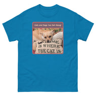 Unisex classic tee • Cats and Dogs Can Get Along!