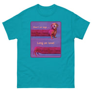 Unisex classic tee • Short on legs, Long on love!