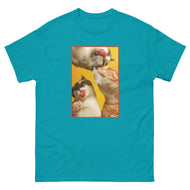 Unisex classic tee • Under Cats • Milk