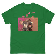 Unisex classic tee • Henry the Frenchie • Bubbles!