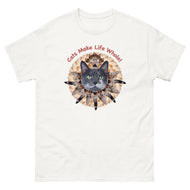 Unisex classic tee • Cat Mandala • Cats Make Life Whole!