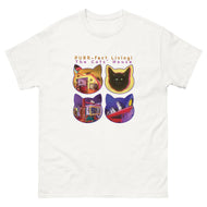 PURR-fect Living: The world-famous Cats' House! • Unisex classic tee