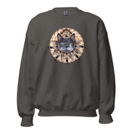 Unisex Sweatshirt • Bernard • Cat Mandala