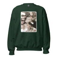 Unisex Sweatshirt • under Kittens • Lots of Paws!