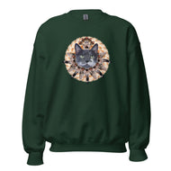 Unisex Sweatshirt • Bernard • Cat Mandala