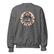 Unisex Sweatshirt • Bernard • Cat Mandala