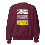 Unisex Sweatshirt • Triple Under Cats!