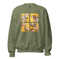 Unisex Sweatshirt • Four Under Cats!