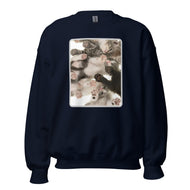 Unisex Sweatshirt • under Kittens • Lots of Paws!