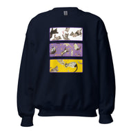 Unisex Sweatshirt • Triple Under Cats!