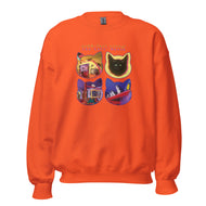 Unisex Sweatshirt • PURR-fect Living! • The Cats' House