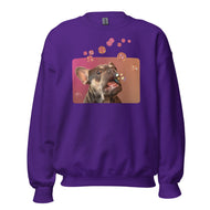 Unisex Sweatshirt • Henry the Frenchie • Bubbles!