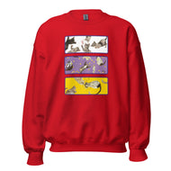 Unisex Sweatshirt • Triple Under Cats!