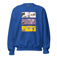 Unisex Sweatshirt • Triple Under Cats!