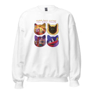 Unisex Sweatshirt • PURR-fect Living! • The Cats' House