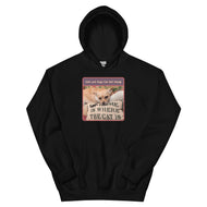 Unisex Hoodie • Sadie • Home Is Where The Cat Is