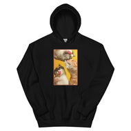 Unisex Hoodie • Three Under Cats • Milk!