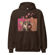 Unisex Hoodie • Frenchie Bubbles!_no text