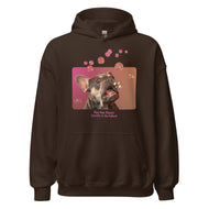 Unisex Hoodie • Henry the Frenchie • Bubbles! • Play. Nap. Repeat. • text